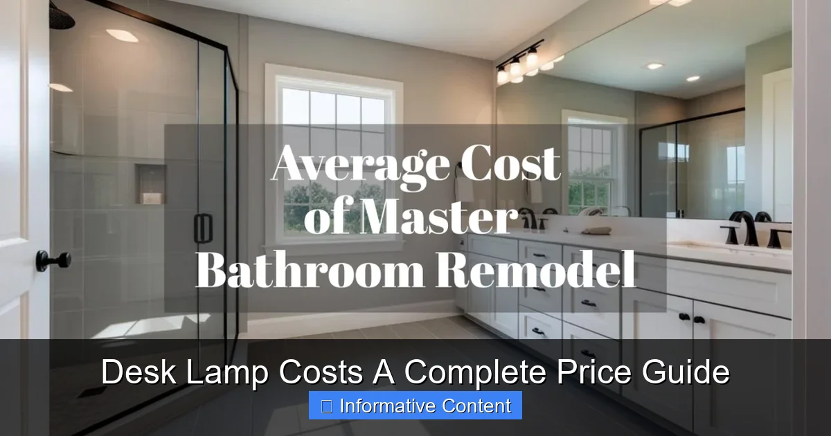 Desk Lamp Costs A Complete Price Guide