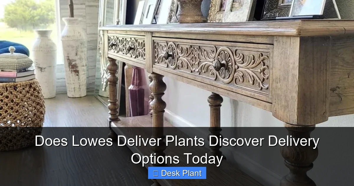 Does Lowes Deliver Plants Discover Delivery Options Today