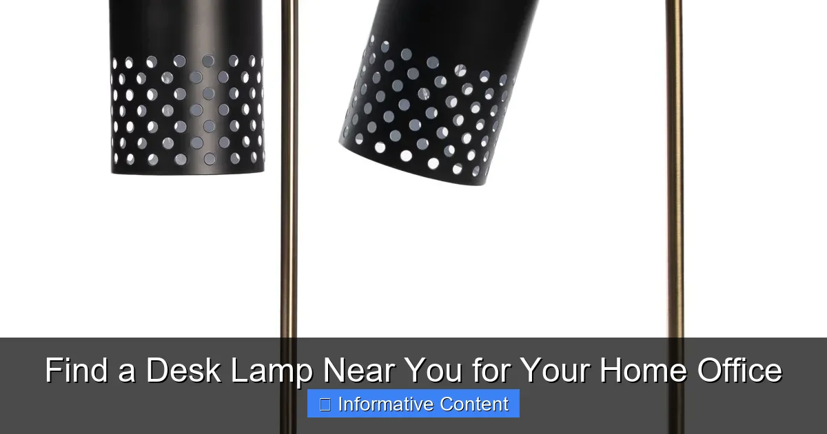 Find a Desk Lamp Near You for Your Home Office