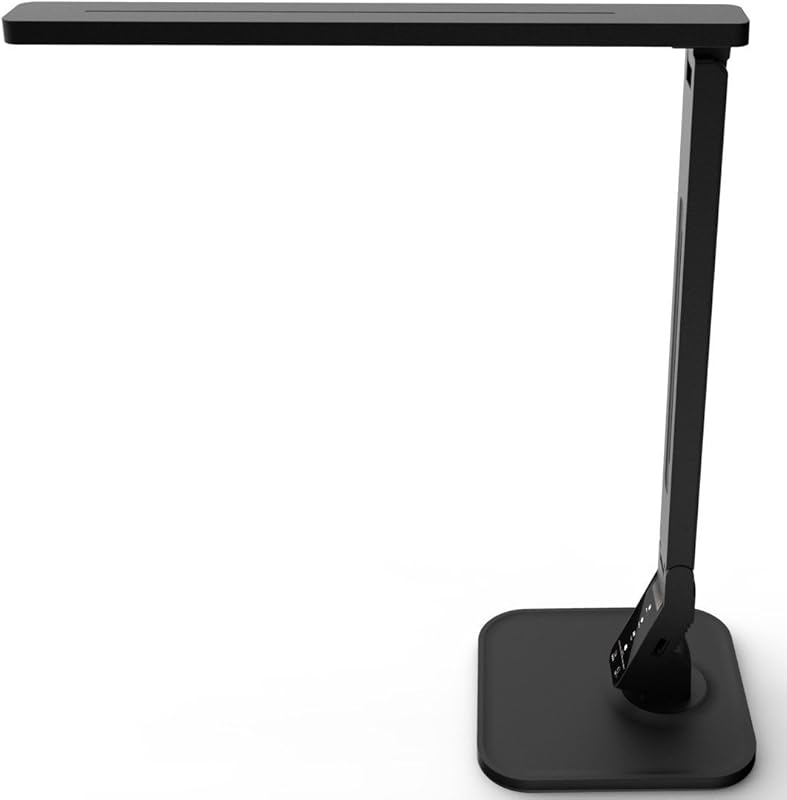 Dimmable LED Desk Lamp: 4 Modes, 5 Brightness Levels, Touch Control, T