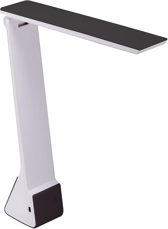 Bostitch Office KT-VLED1810-BLK Powered Rechargeable Battery LED Desk