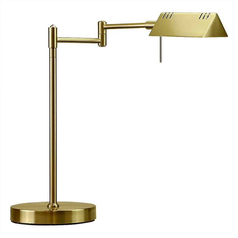 Designer LED Pharmacy Desk Lamp with Full Range Dimming and 360-Degree
