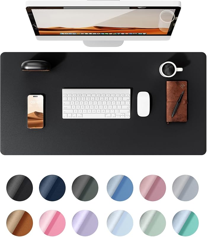 YSAGi Non-Slip Leather Desk Protector