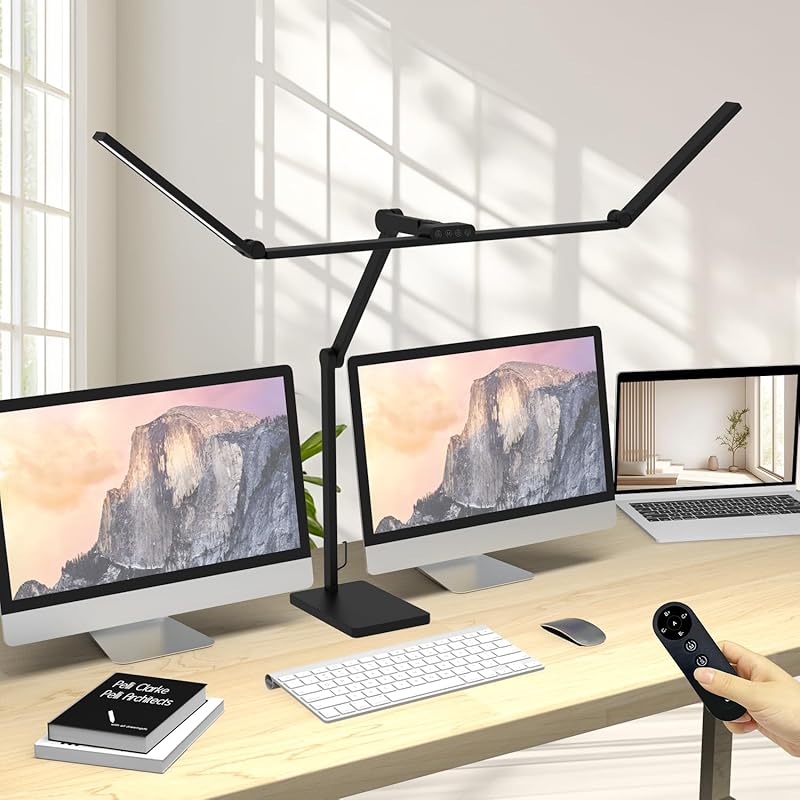 Best Architect Desk Lamp for Office with Base: Wide, Tall, Overhead, D