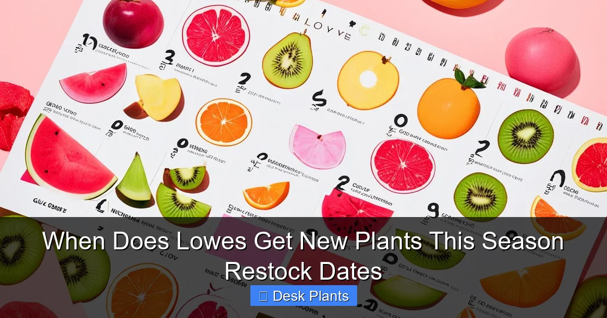 When Does Lowes Get New Plants This Season Restock Dates