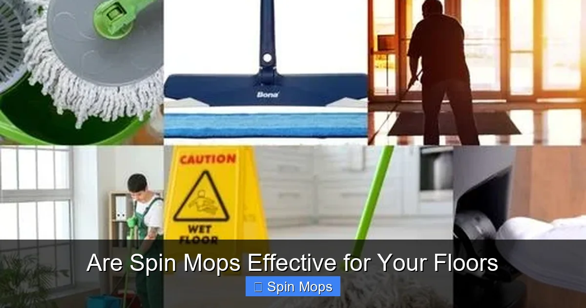 Are Spin Mops Effective for Your Floors
