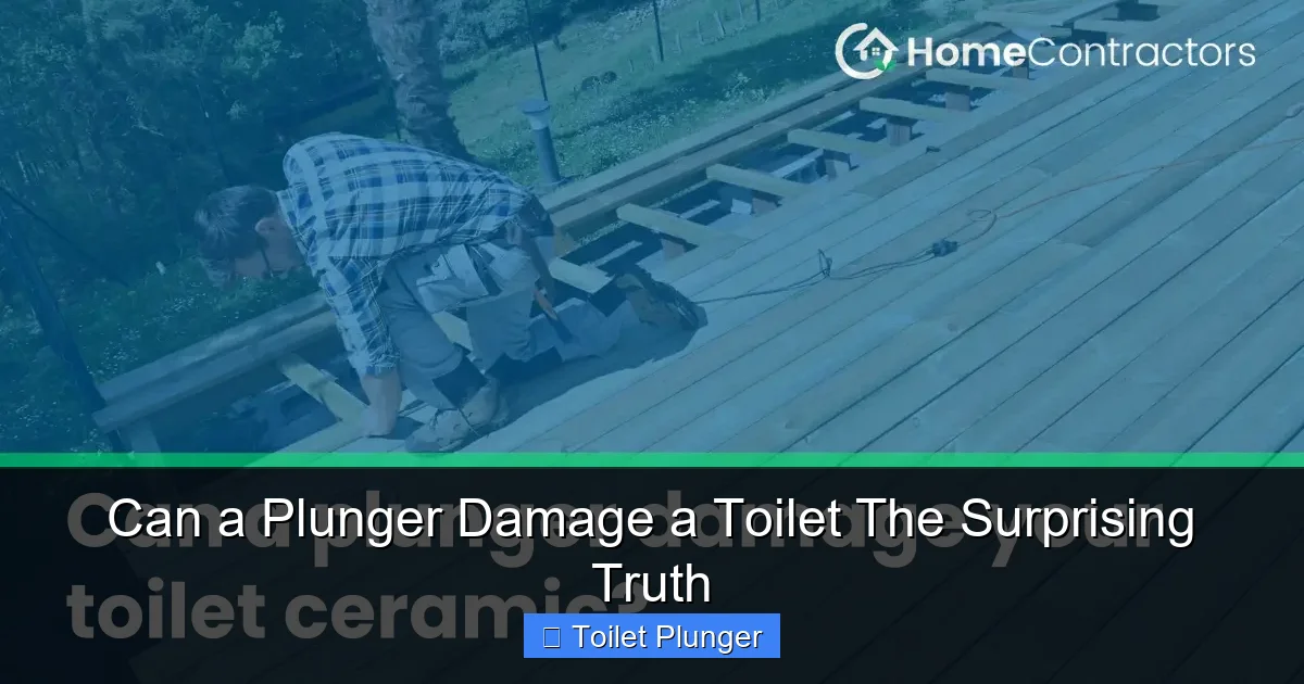 Can a Plunger Damage a Toilet The Surprising Truth