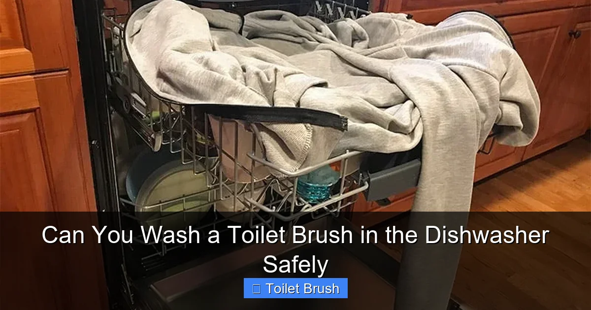 Can You Wash a Toilet Brush in the Dishwasher Safely