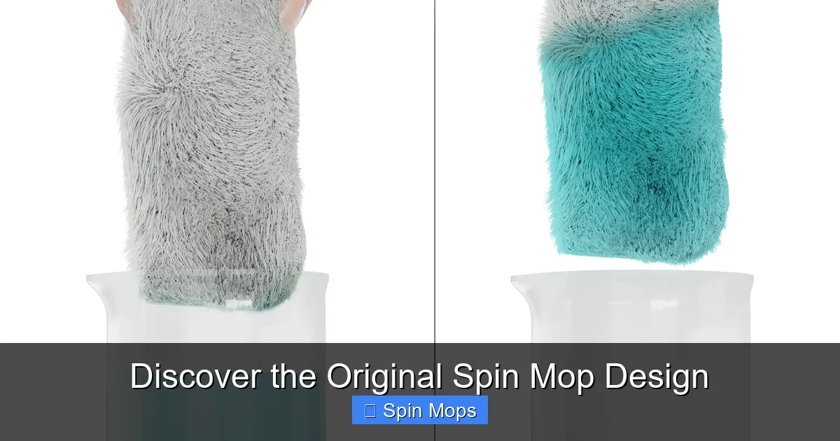 Discover the Original Spin Mop Design