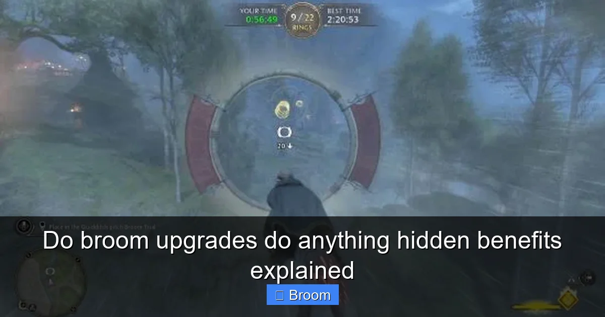 Do broom upgrades do anything hidden benefits explained