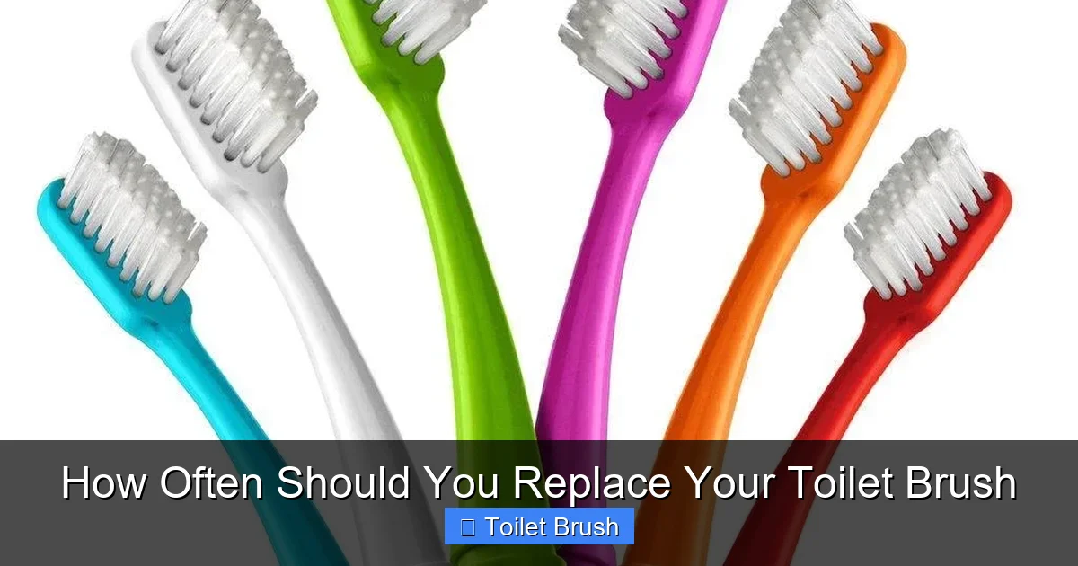How Often Should You Replace Your Toilet Brush