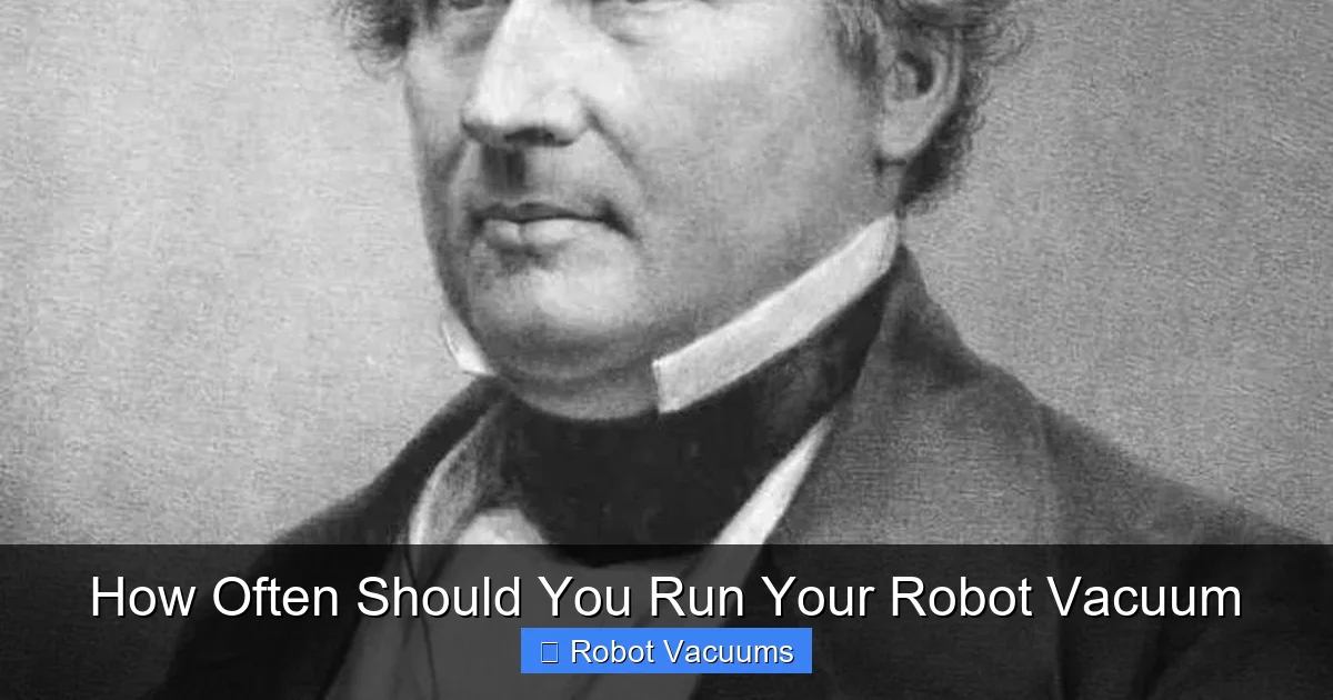 How Often Should You Run Your Robot Vacuum