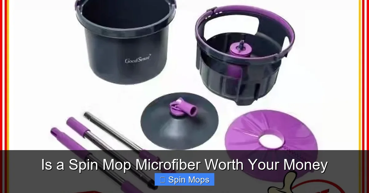 Is a Spin Mop Microfiber Worth Your Money