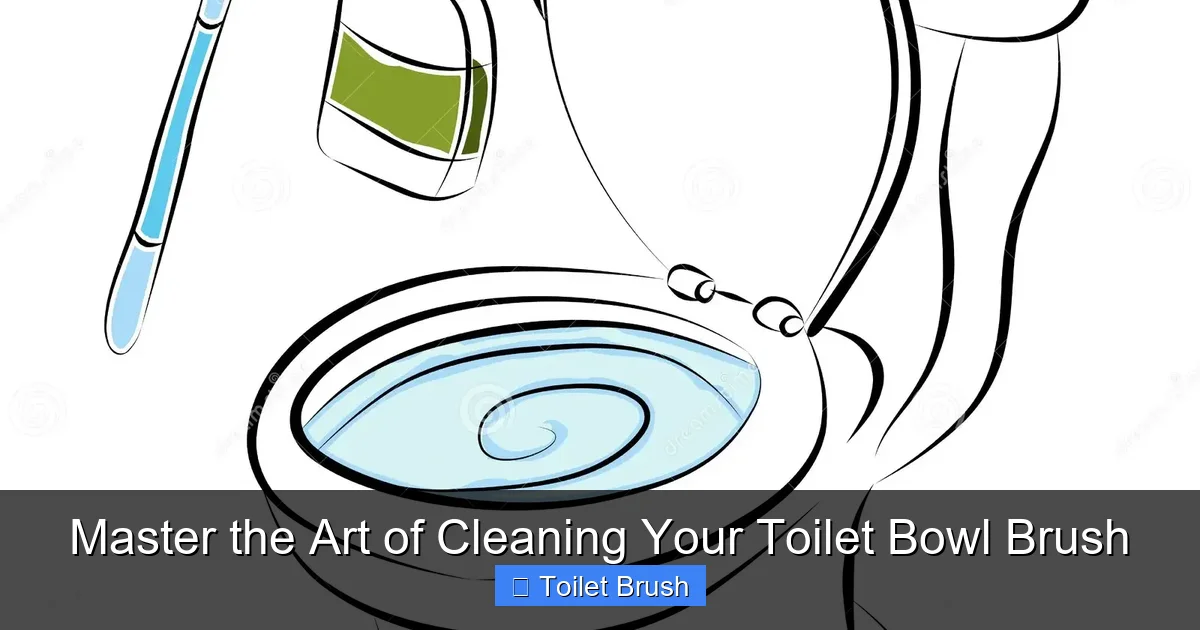 Master the Art of Cleaning Your Toilet Bowl Brush
