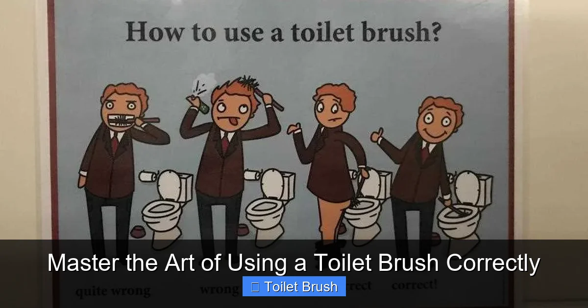 Master the Art of Using a Toilet Brush Correctly