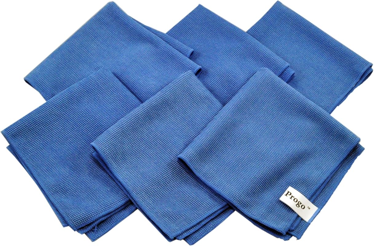 6-Pack Microfiber Cleaning Cloths for Monitor, Laptop, TV, Tablet, and