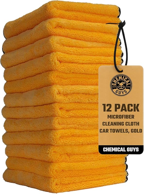 Chemical Guys Gold Microfiber Towels