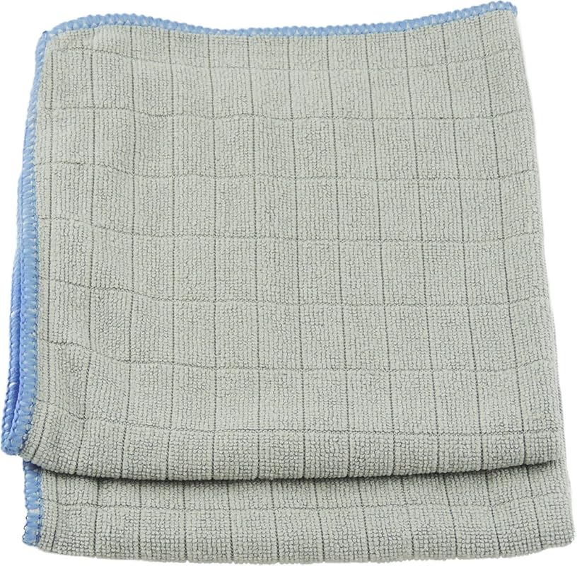 Unger Microfiber Glass and Mirror Cloths, 2-Pack Wet and Dry Streak-Fr