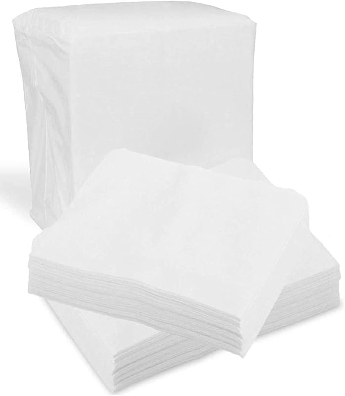Disposable Dry Wipes, 100 Pack – Ultra Soft Non-Moistened Cleansing Cl