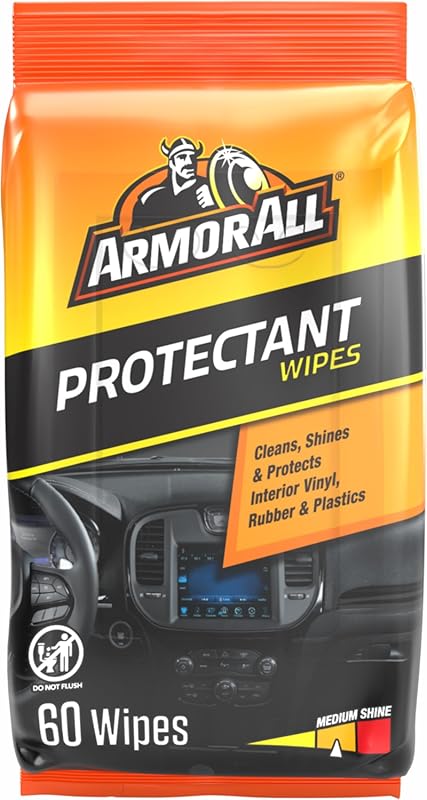 Armor All Car Protectant Wipes with UV Protection for Interior Surface