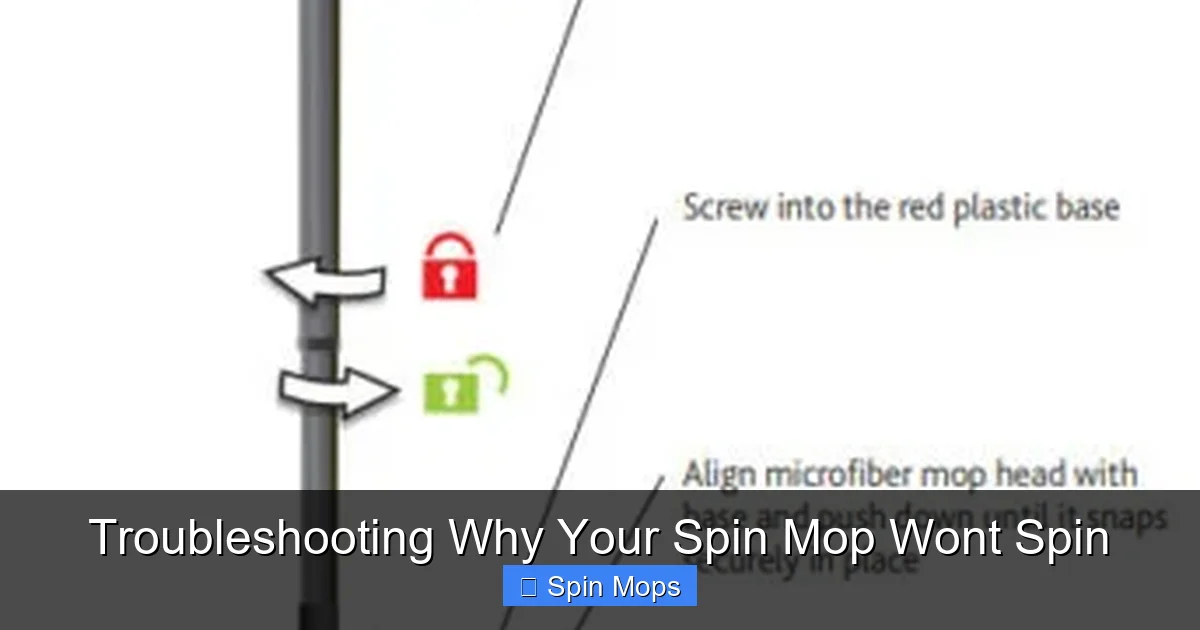 Troubleshooting Why Your Spin Mop Wont Spin