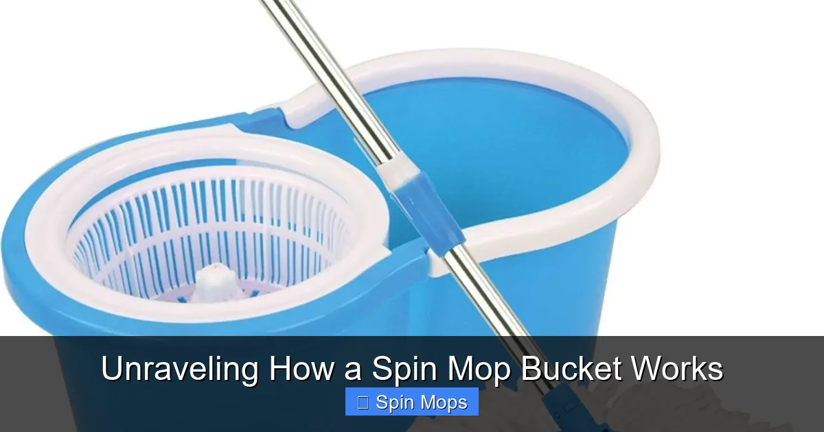 Unraveling How a Spin Mop Bucket Works
