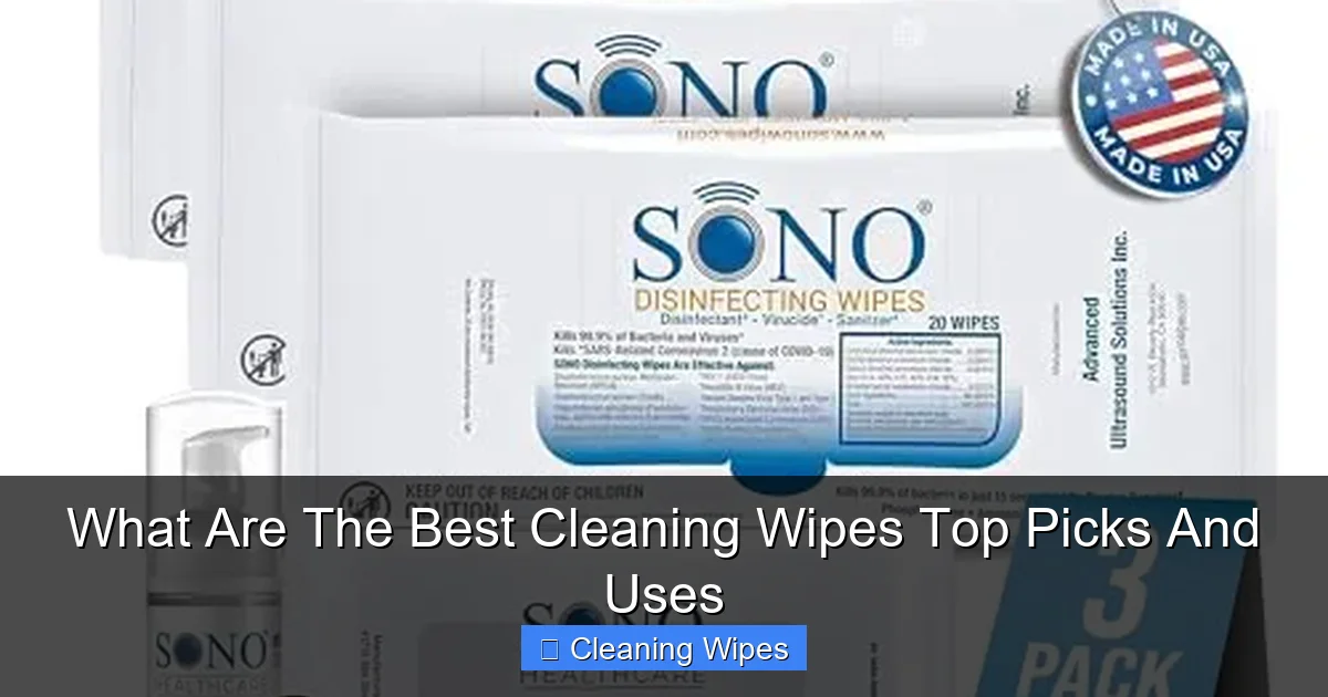 What Are The Best Cleaning Wipes Top Picks And Uses