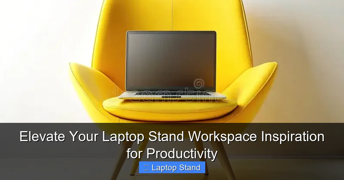 Elevate Your Laptop Stand Workspace Inspiration for Productivity