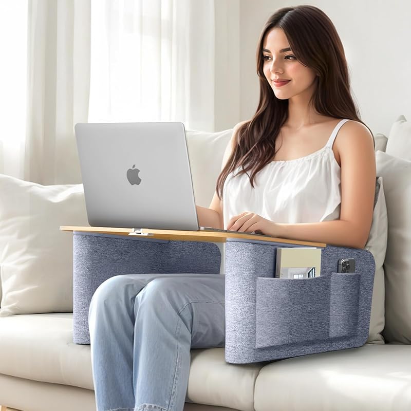 Ergonomic Lap Desk with Arm Rests - Ideal for Bed, Couch, and Floor Us